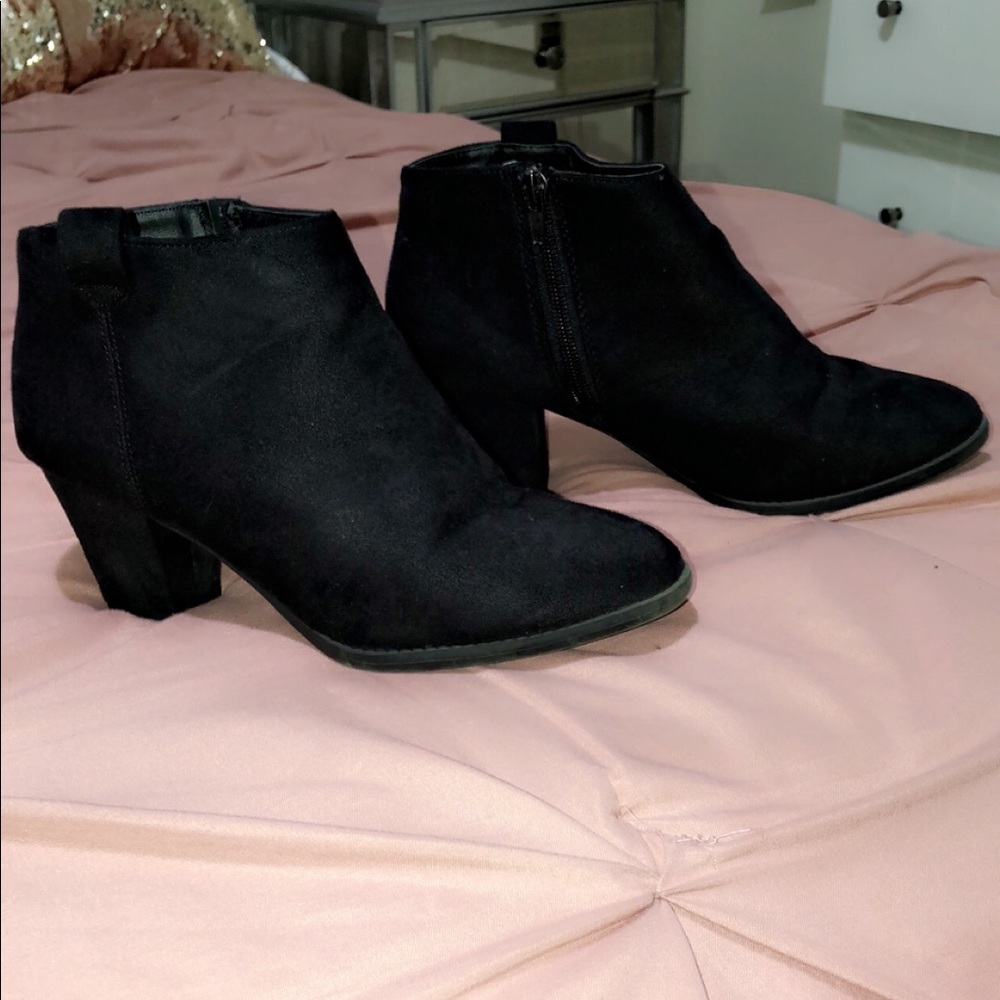 Black booties
